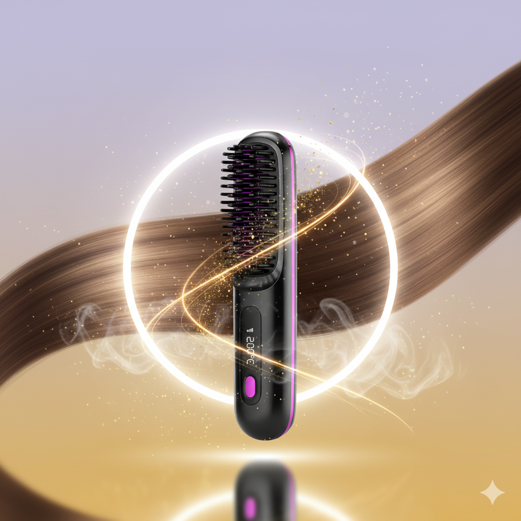 Brosse lissante sans fil